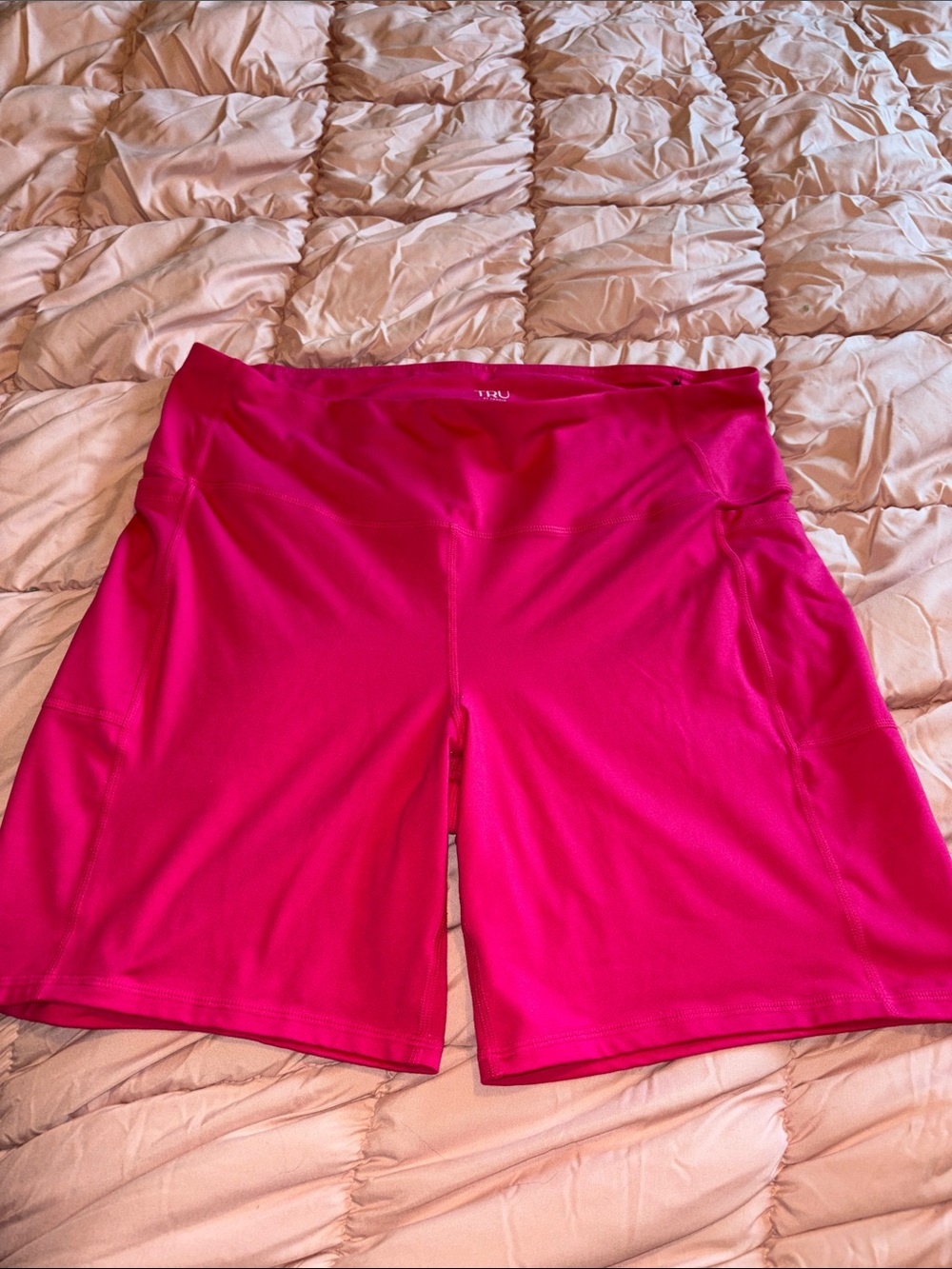Torrid TRU Bike Shorts with Pockets Size 2X Pink Athletic Plus Size Women’s